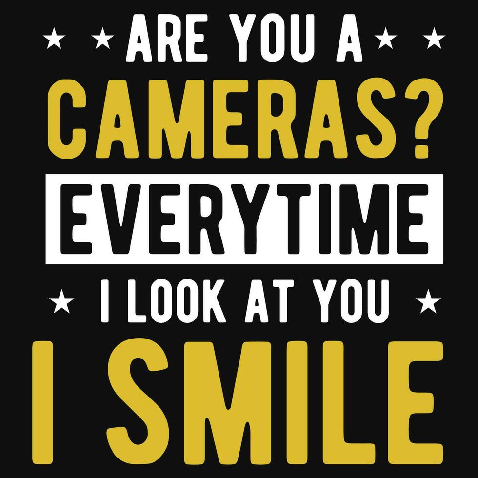 Photographer typographic graphics tshirt design vector