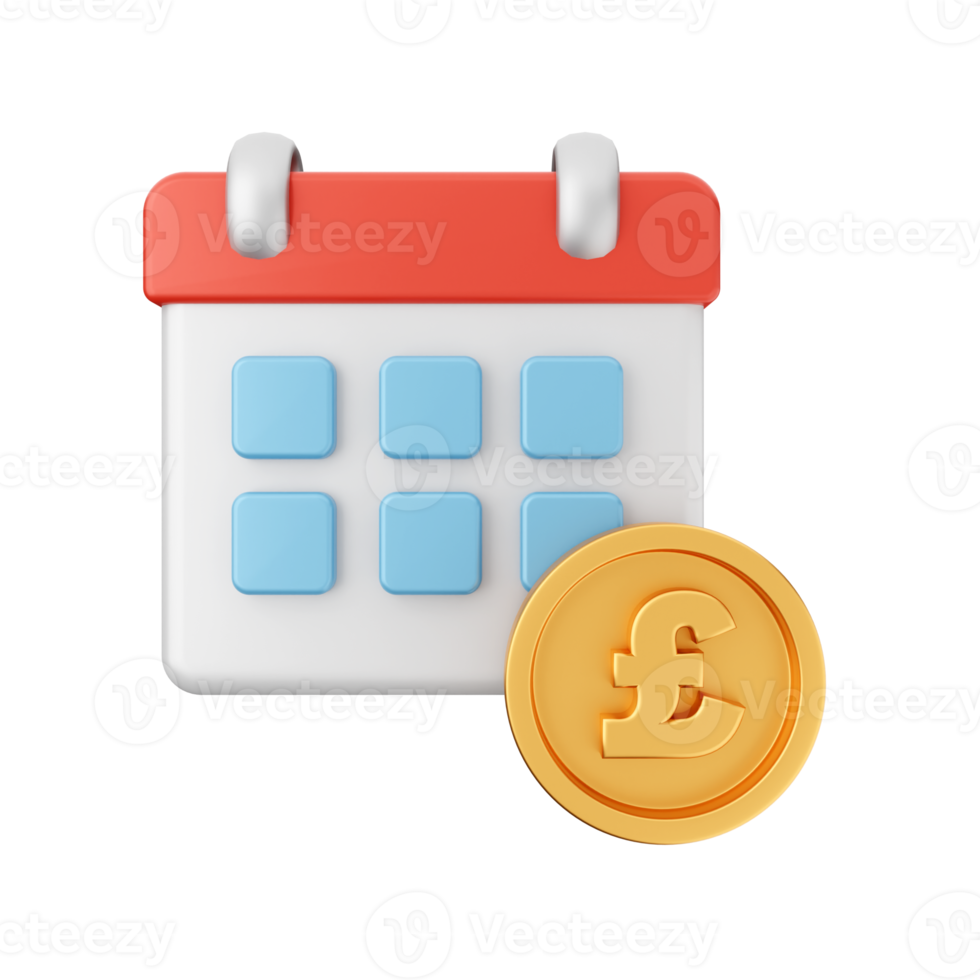 3d calendar event date day schedule icon illustration png