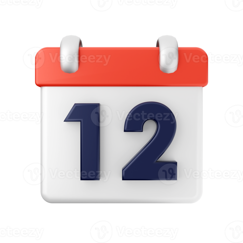 3d Kalender Veranstaltung Datum Tag Zeitplan Symbol Illustration png