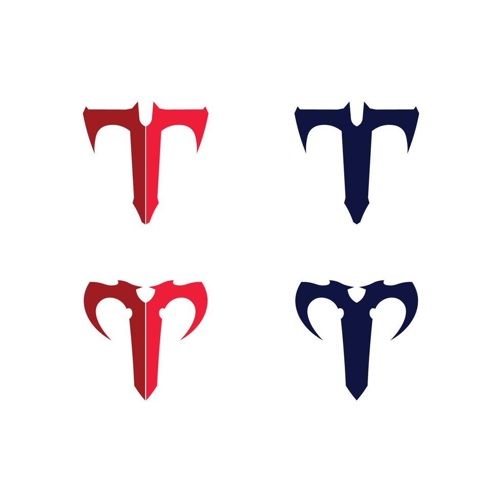 letter T logo image and font T design graphic  vector