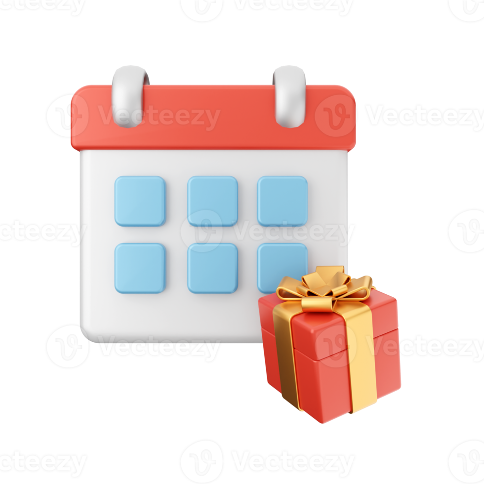 3d calendar event date day schedule icon illustration png