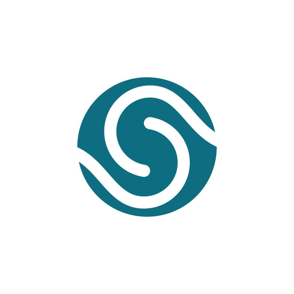 Business corporate S letter logo vector