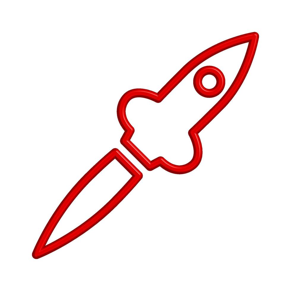 Illustration Vector Graphic of Rocket icon