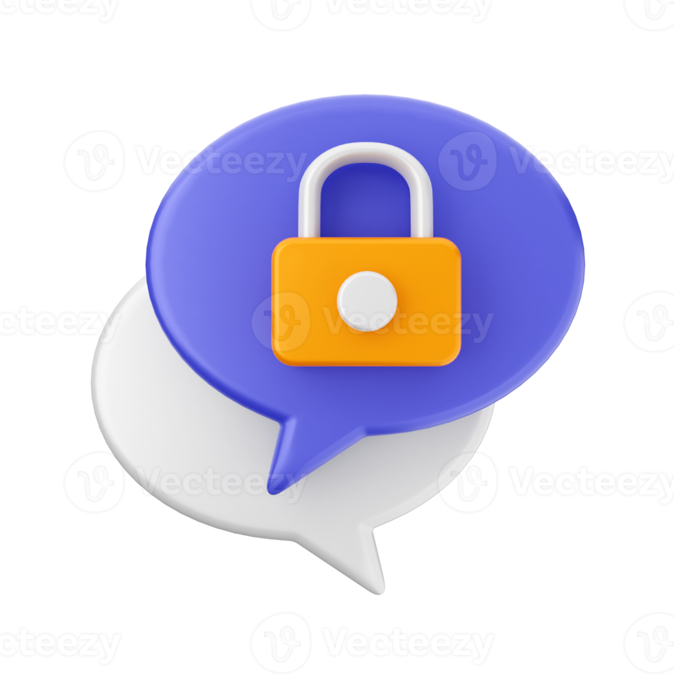 3d chat chatting icon png