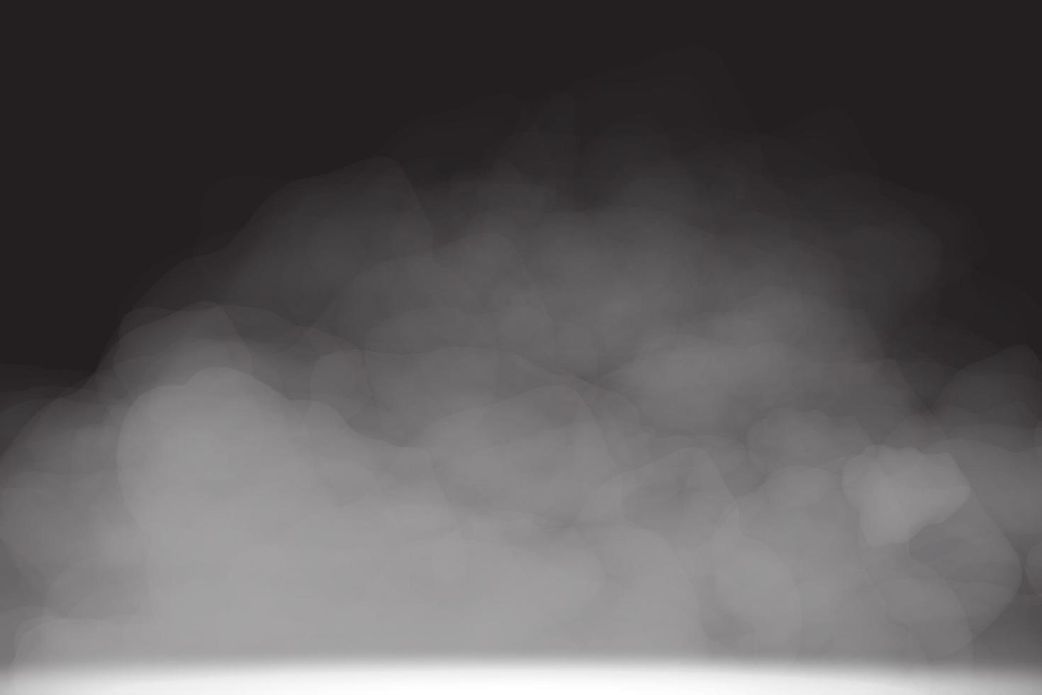 White realistic clouds elements collection. vector