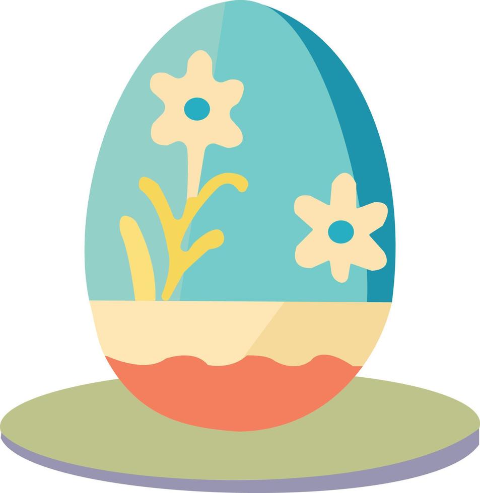 free vector cute Easter egg