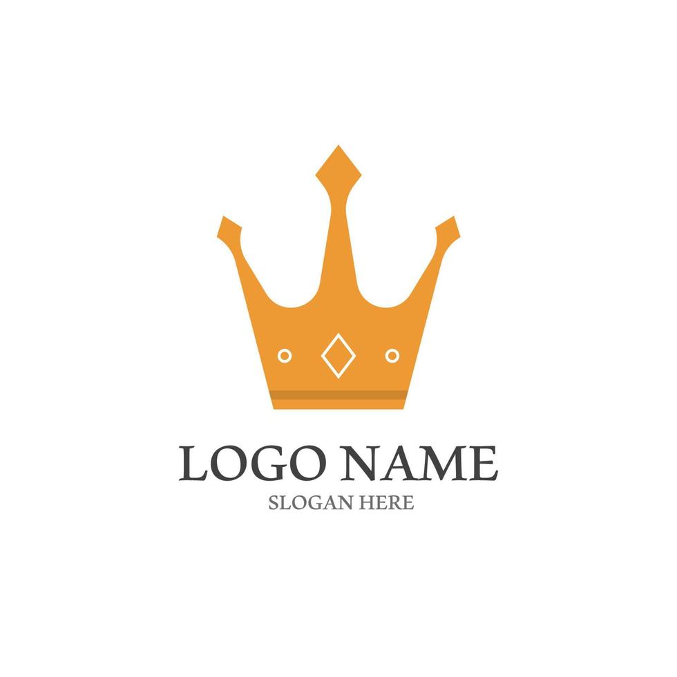 Crown Logo Template vector icon
