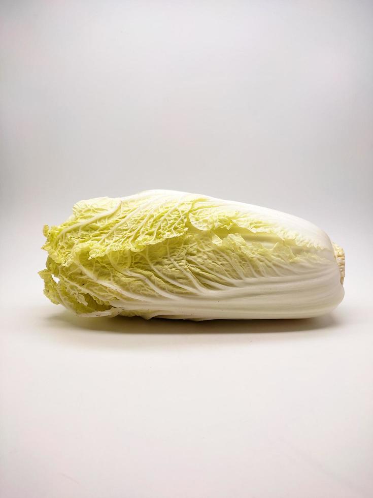 Chinese Cabbage, Napa Cabbage isolated on White Background photo