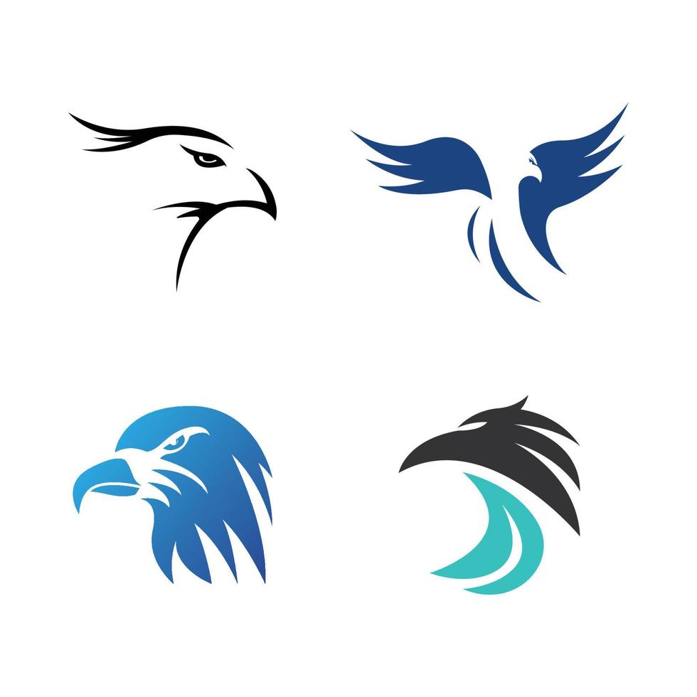 Falcon Logo Template vector