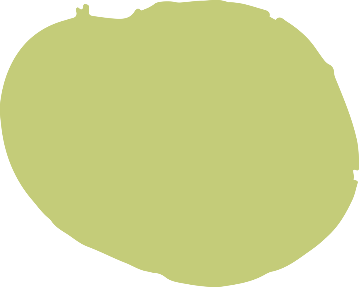 Hand drawn colored blot png