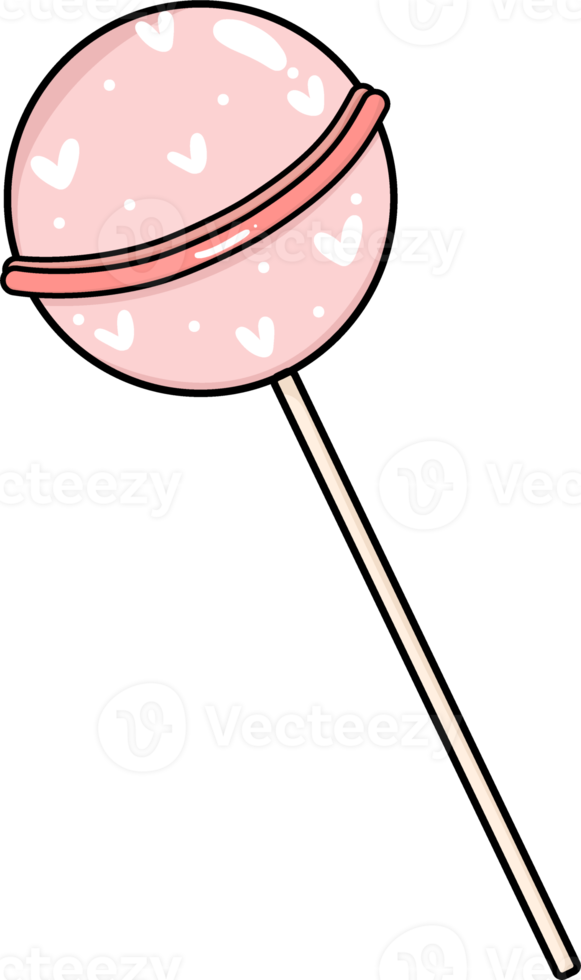 schattig Valentijn liefde tekenfilm tekening decoratief medeplichtig element png