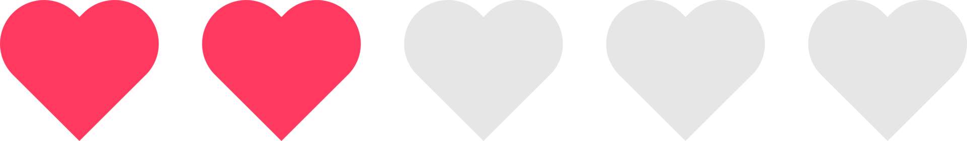 Heart rating review icon png