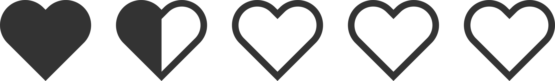 Heart rating review icon png