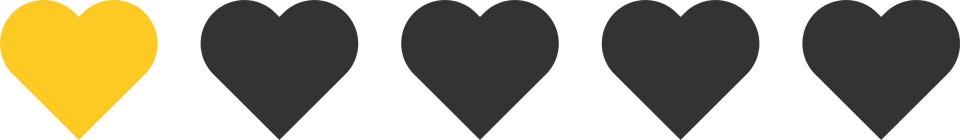 Heart rating review icon png