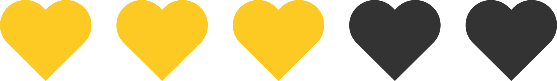 Heart rating review icon png