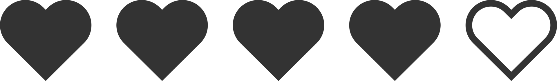 Heart rating review icon png