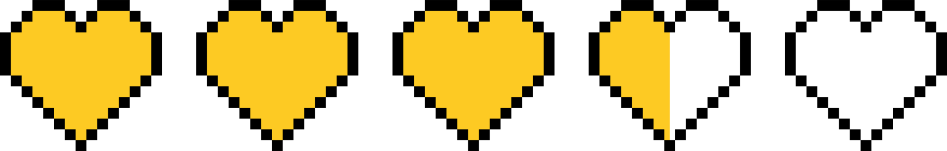 Heart rating review icon png