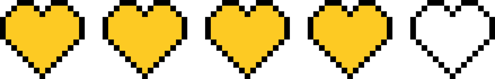 Heart rating review icon png