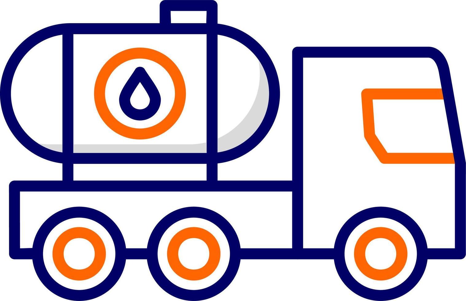 Oil Tank vector icon