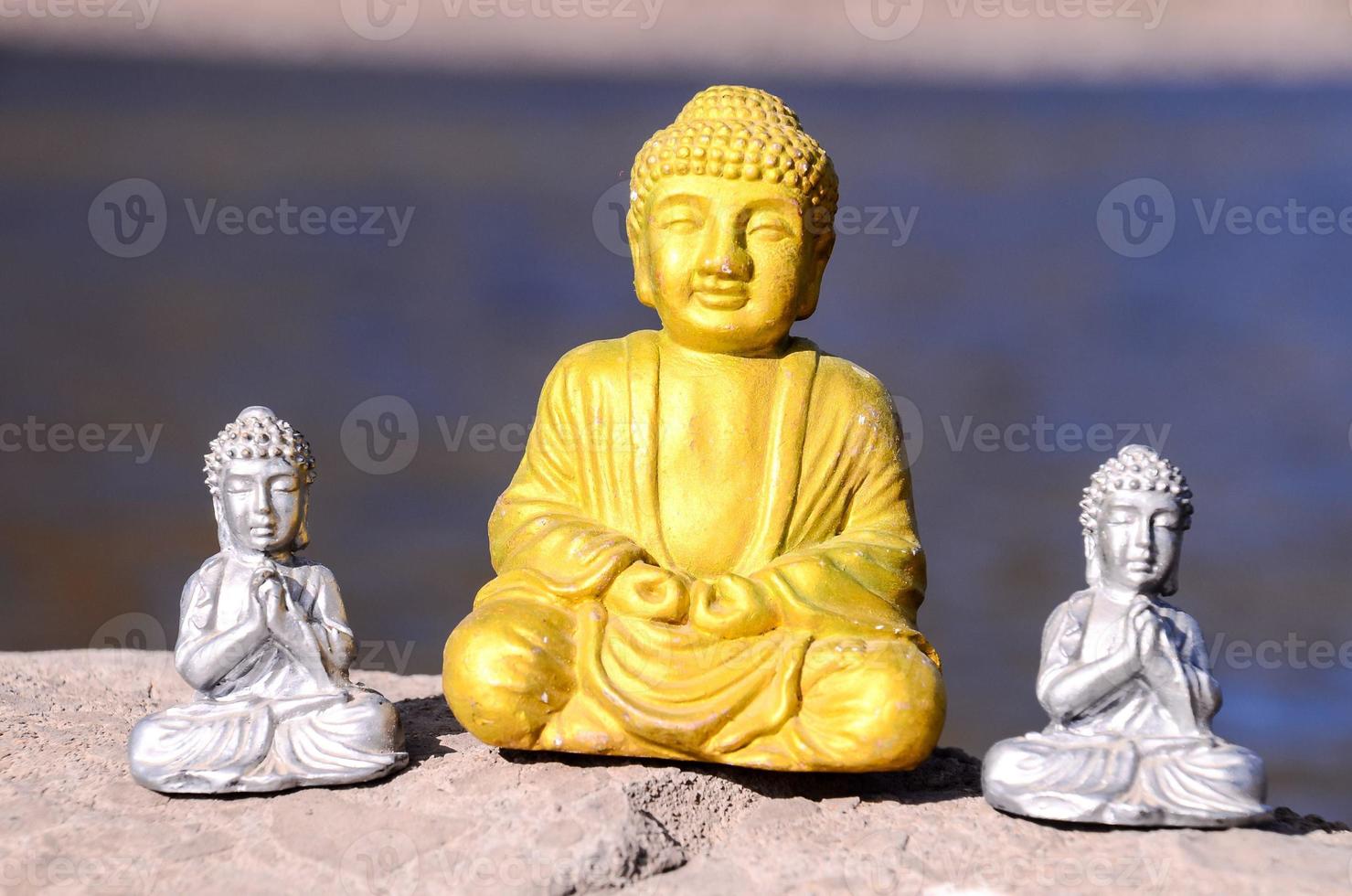 Small buddha statue photo