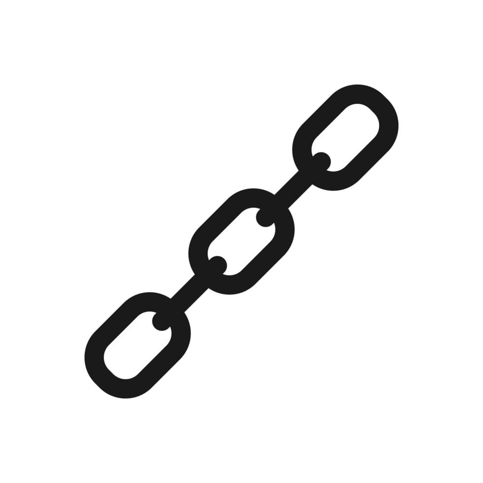 Chain Icon in trendy flat style vector