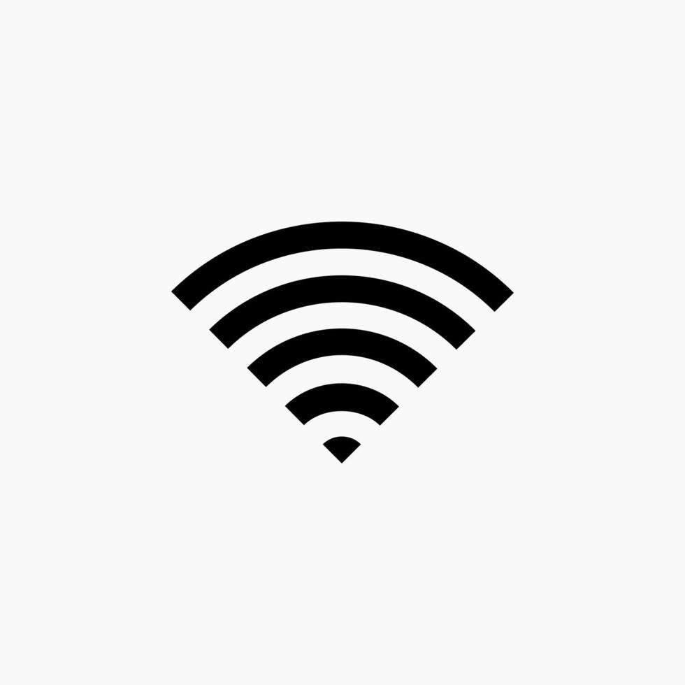 Wifi icono vector para ninguna propósitos