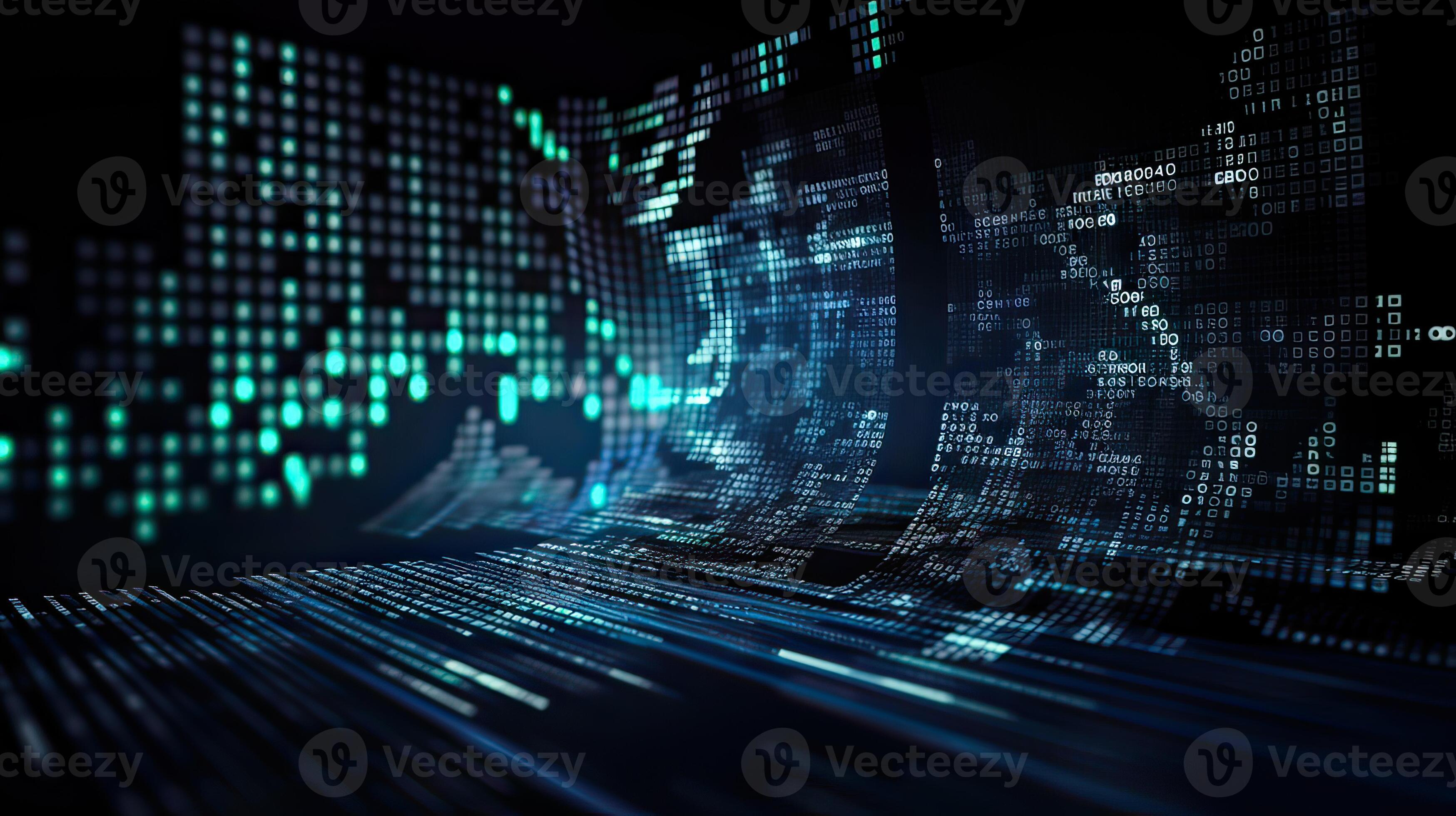 Programming code abstract technology background of software developer ...