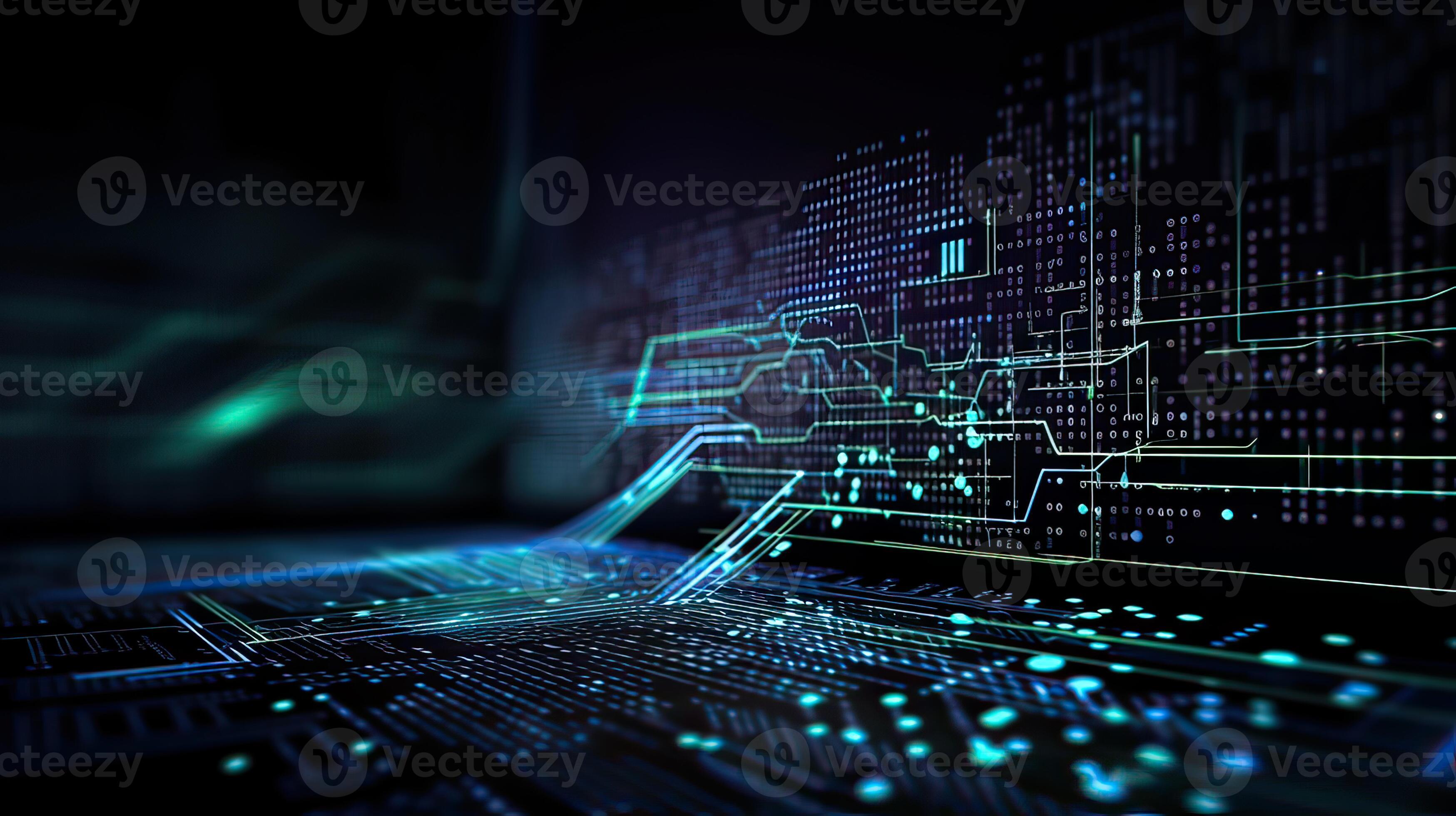 Programming code abstract technology background of software developer ...