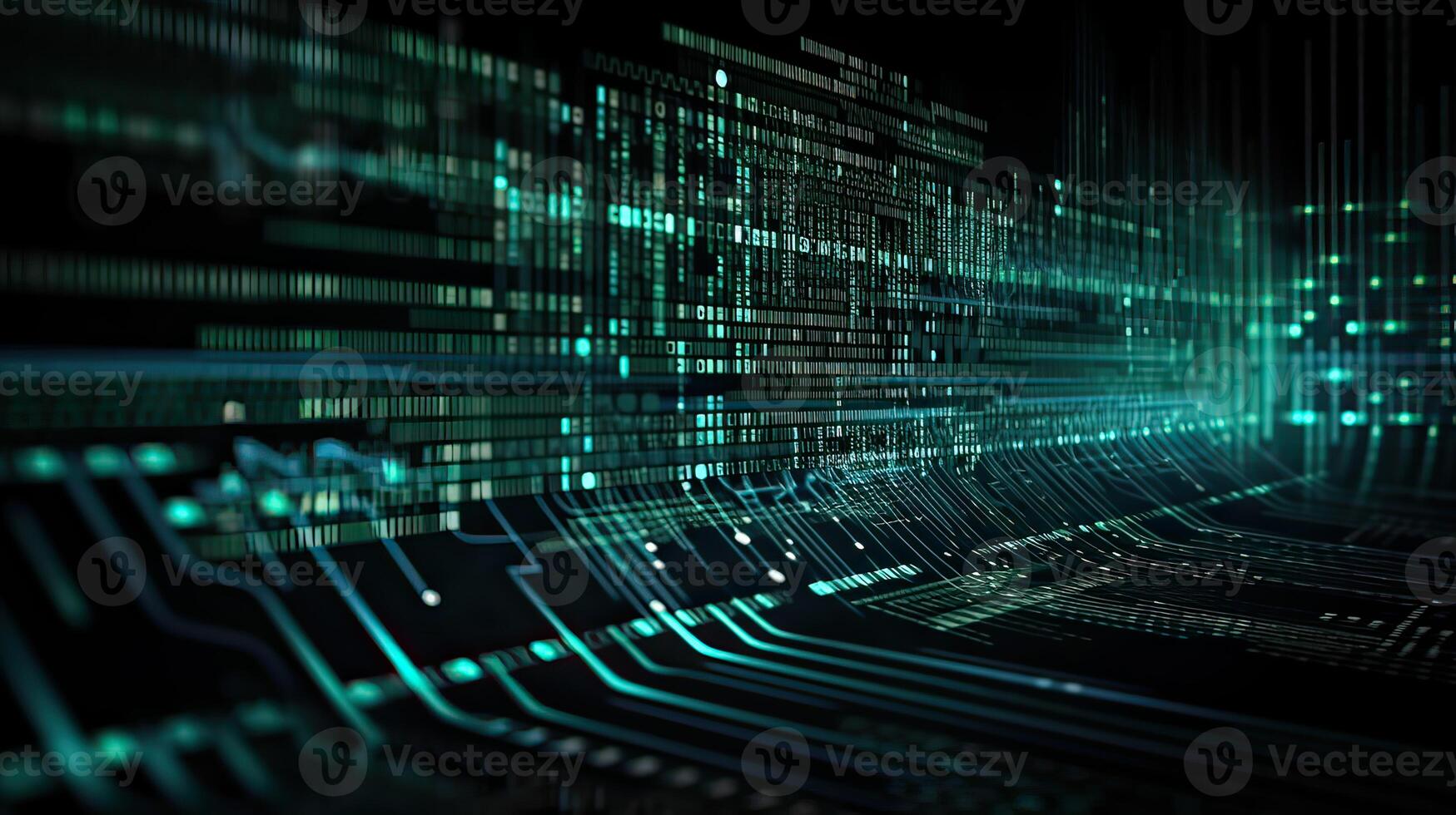 Programming code abstract technology background of software developer and Computer script. . photo