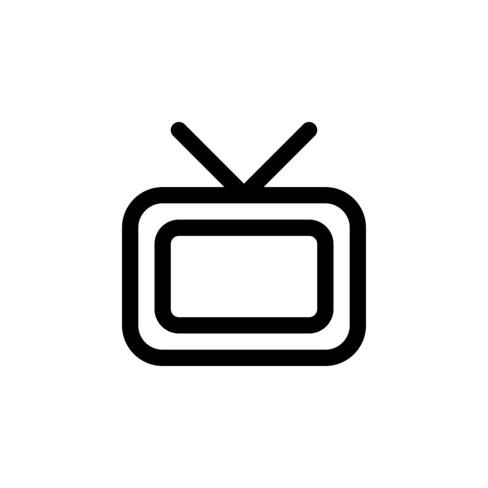 tv icon vector