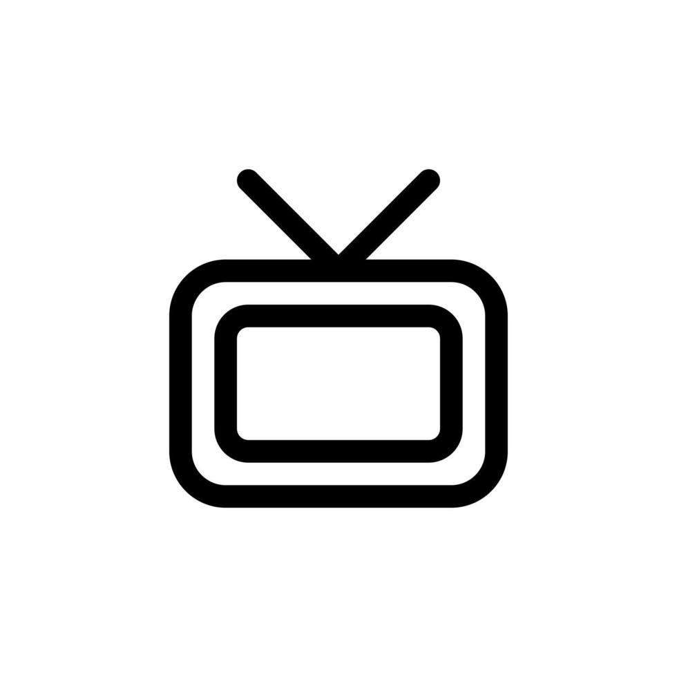 tv icon vector