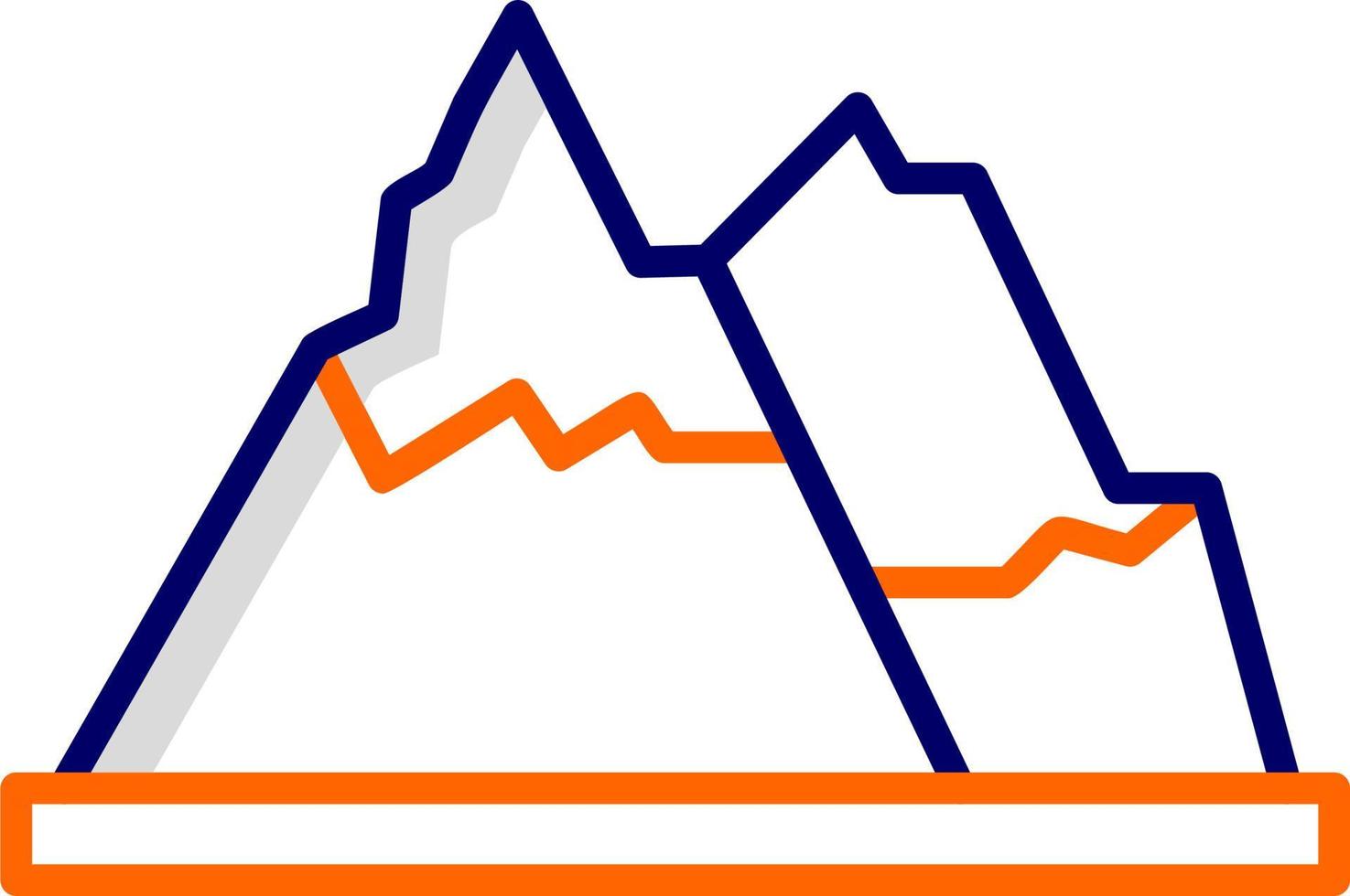 Mountain vector icon