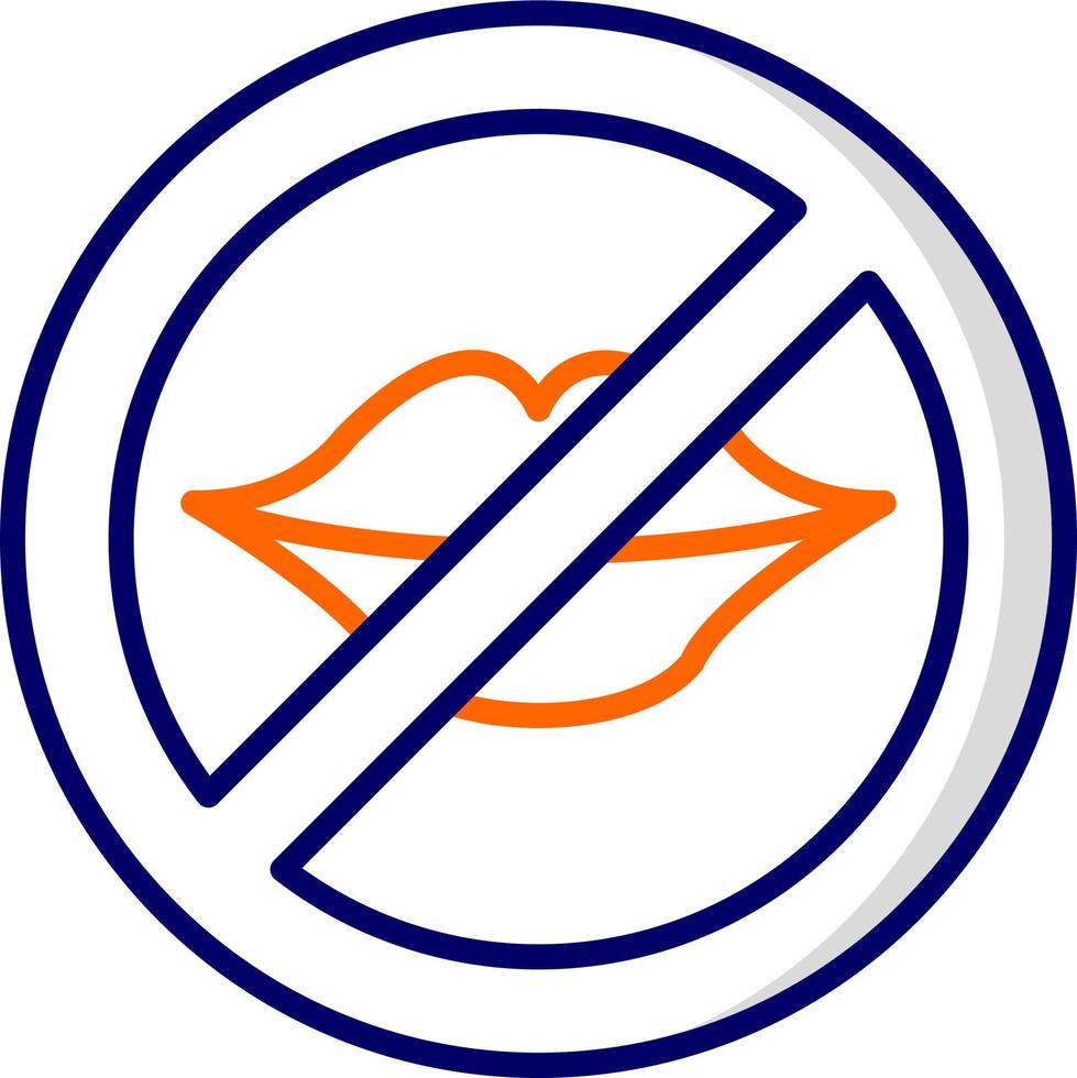 No Catcalling vector icon