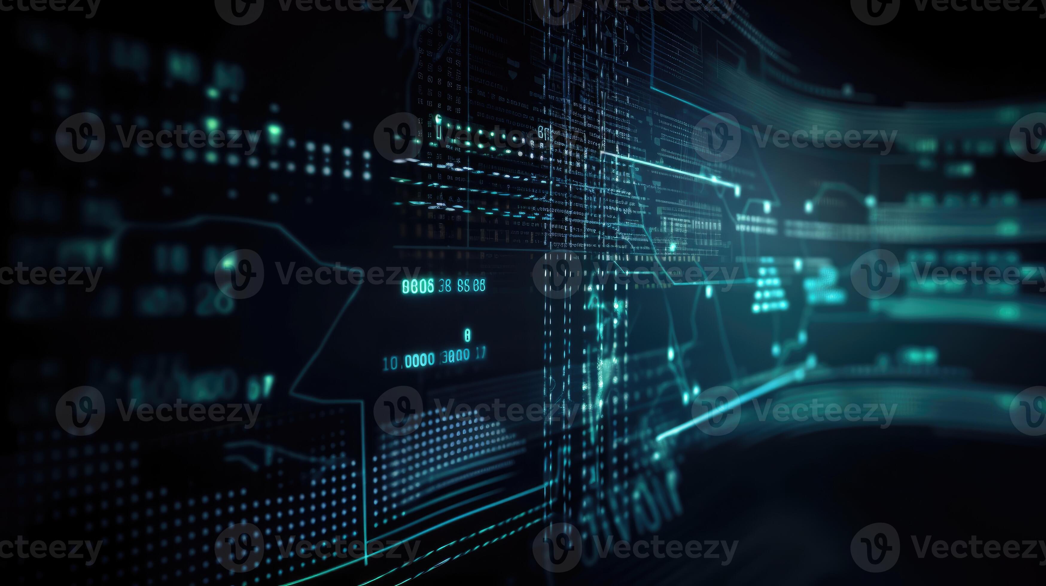 Programming code abstract technology background of software developer ...