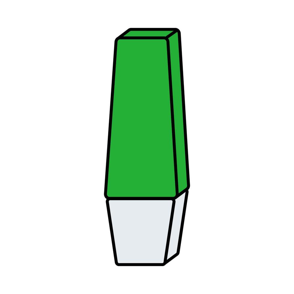 Marker, felt-tip pen. Doodle style icon. vector