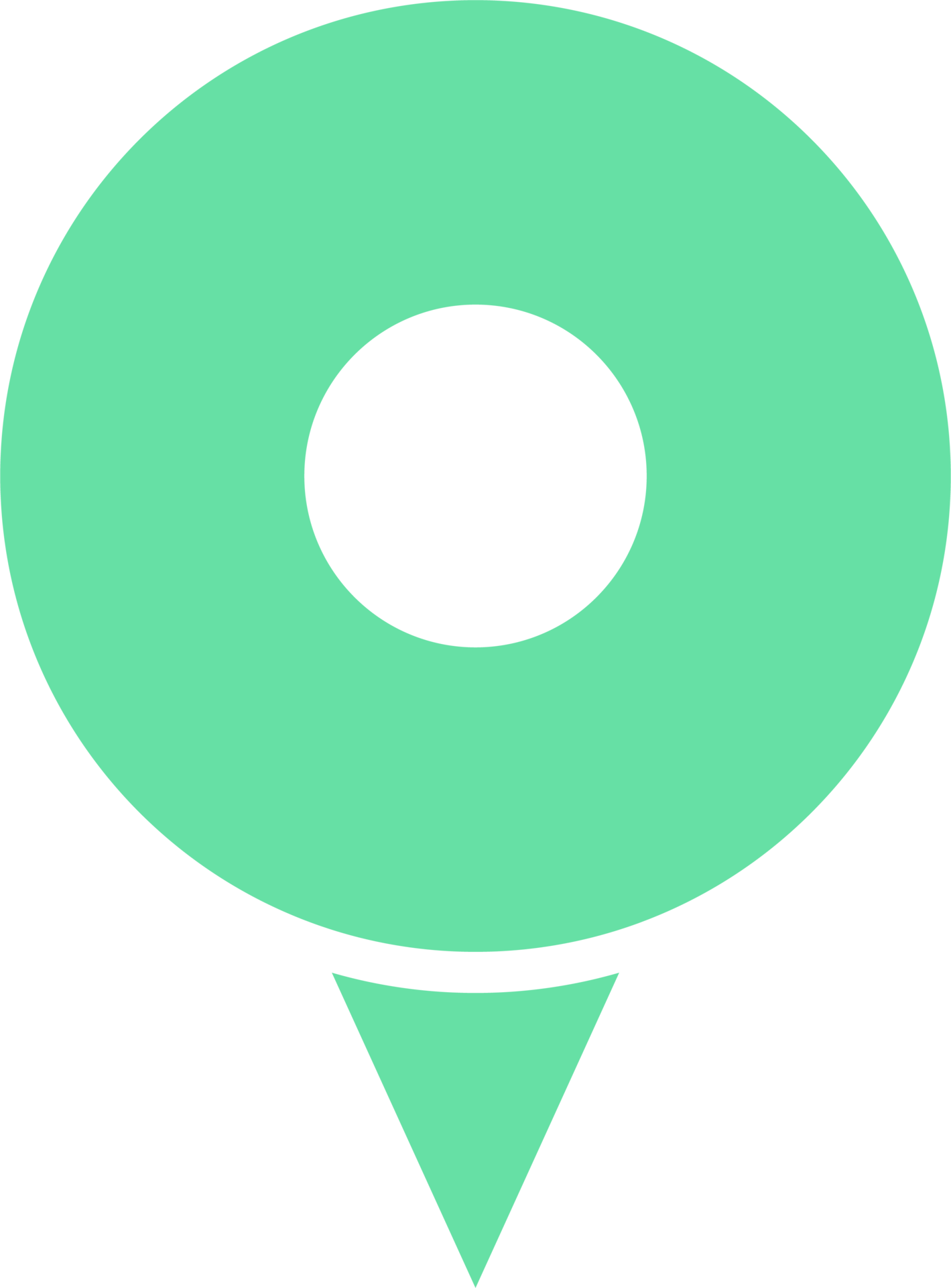 Location pointer pin icon 22061525 PNG