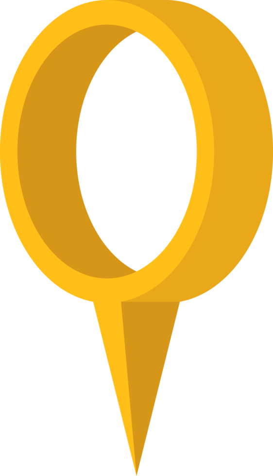 Ort Zeiger Stift Symbol png