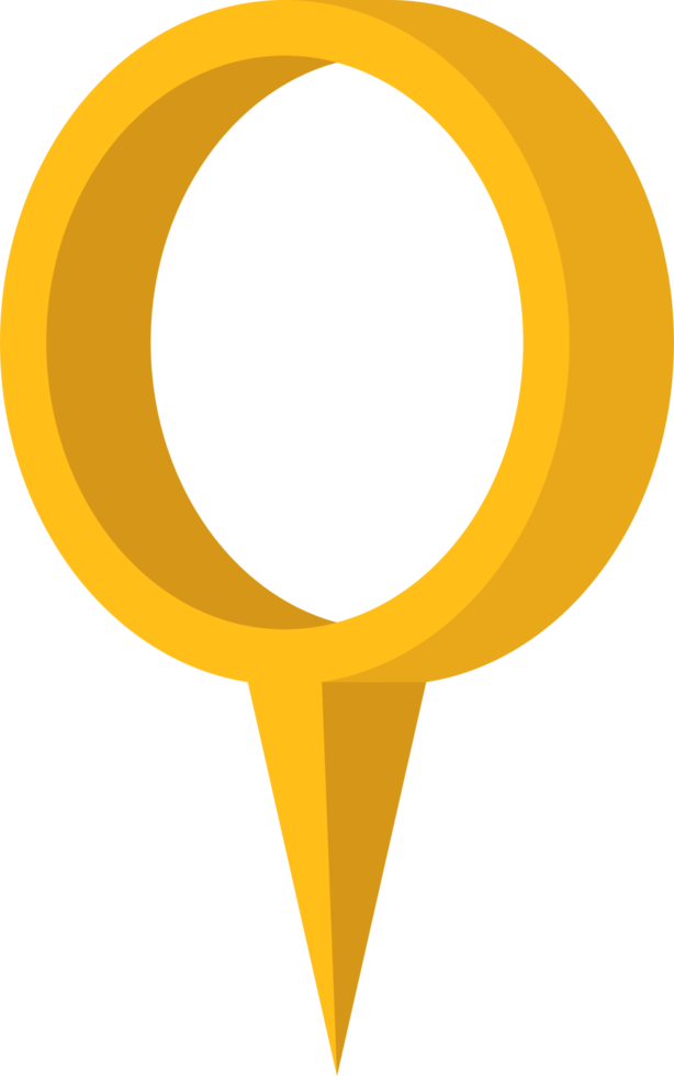 Ort Zeiger Stift Symbol png