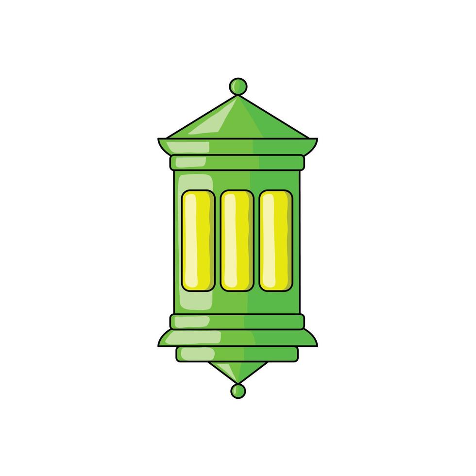 Lantern ramadhan decoration islamic isolated vector design