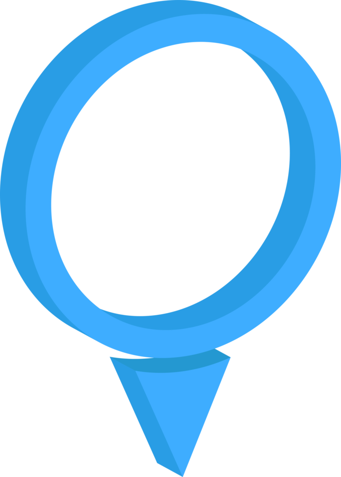 Ort Zeiger Stift Symbol png