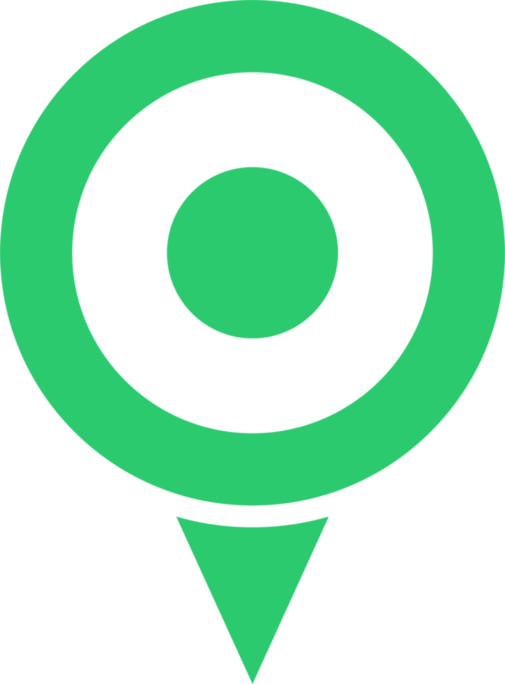 Location pointer pin icon png