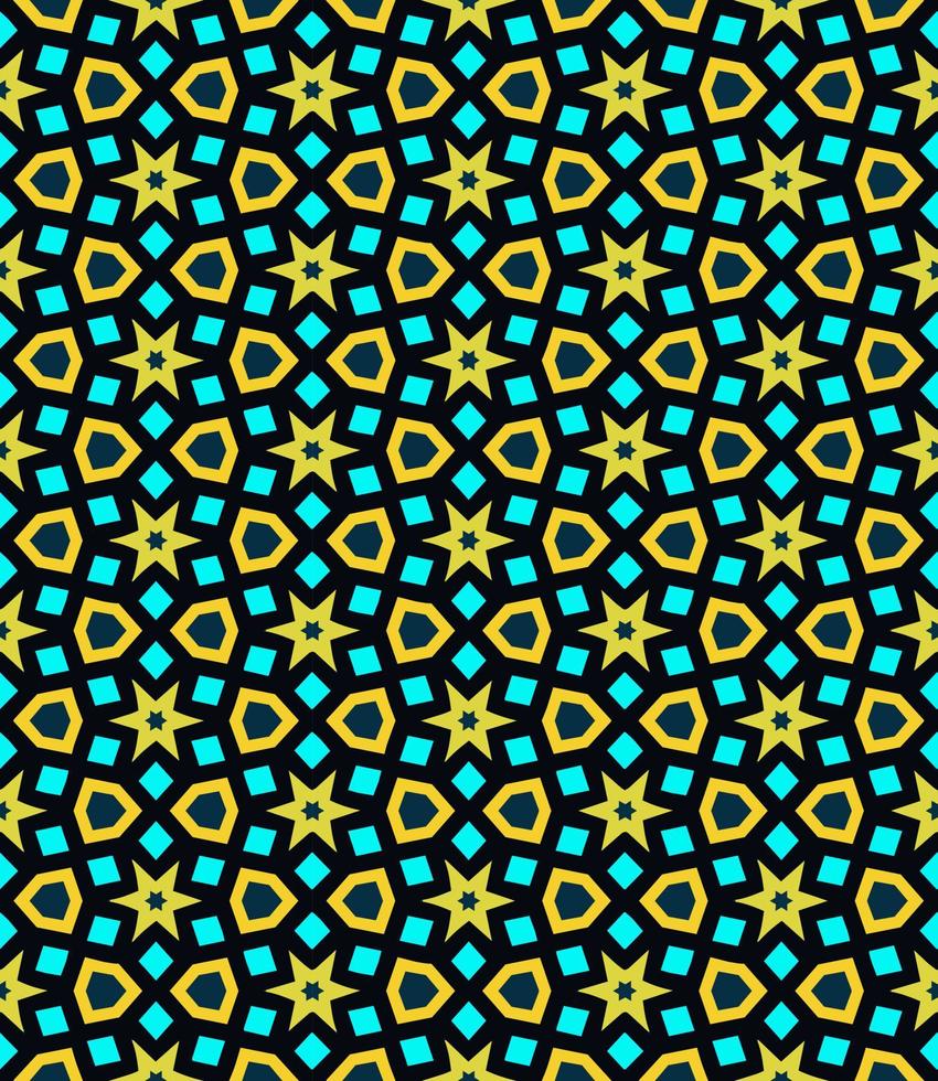 patrón abstracto sin costuras de varios colores. fondo y telón de fondo. multicolor colorido diseño ornamental. vector