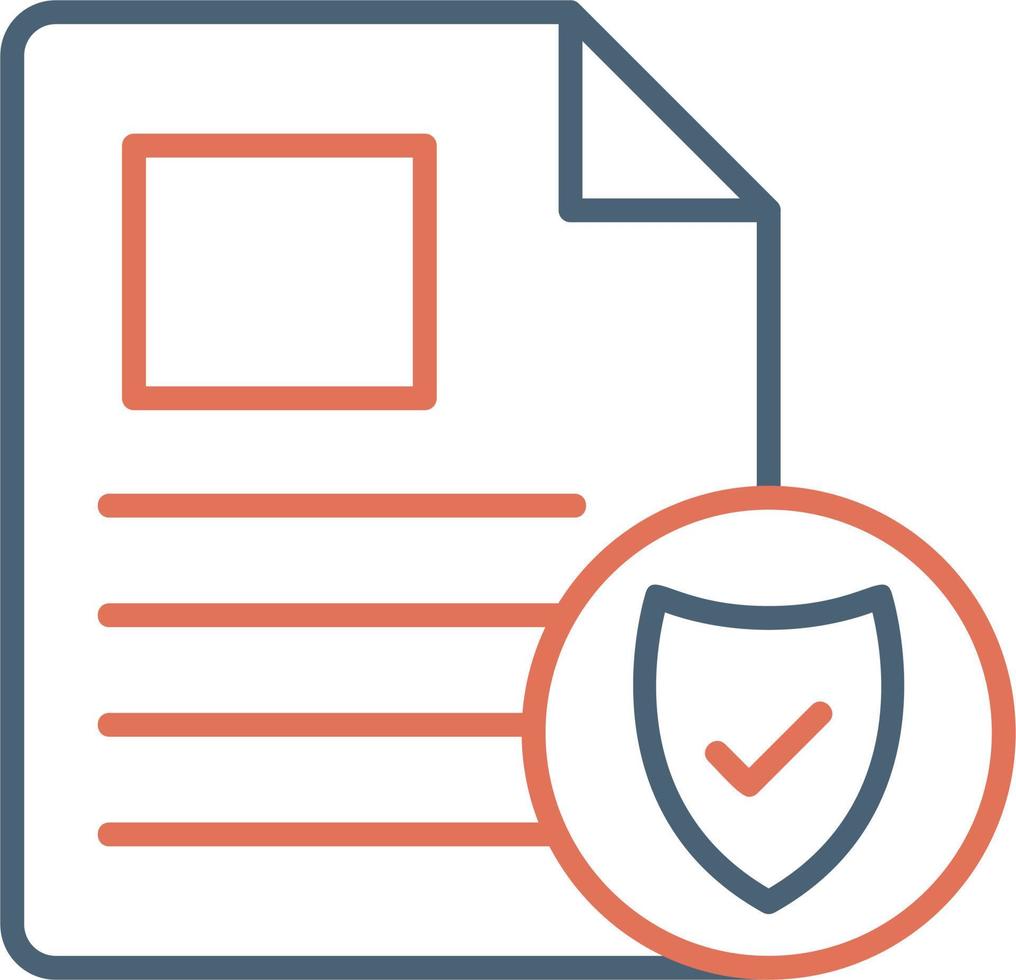 Approved Document vector icon