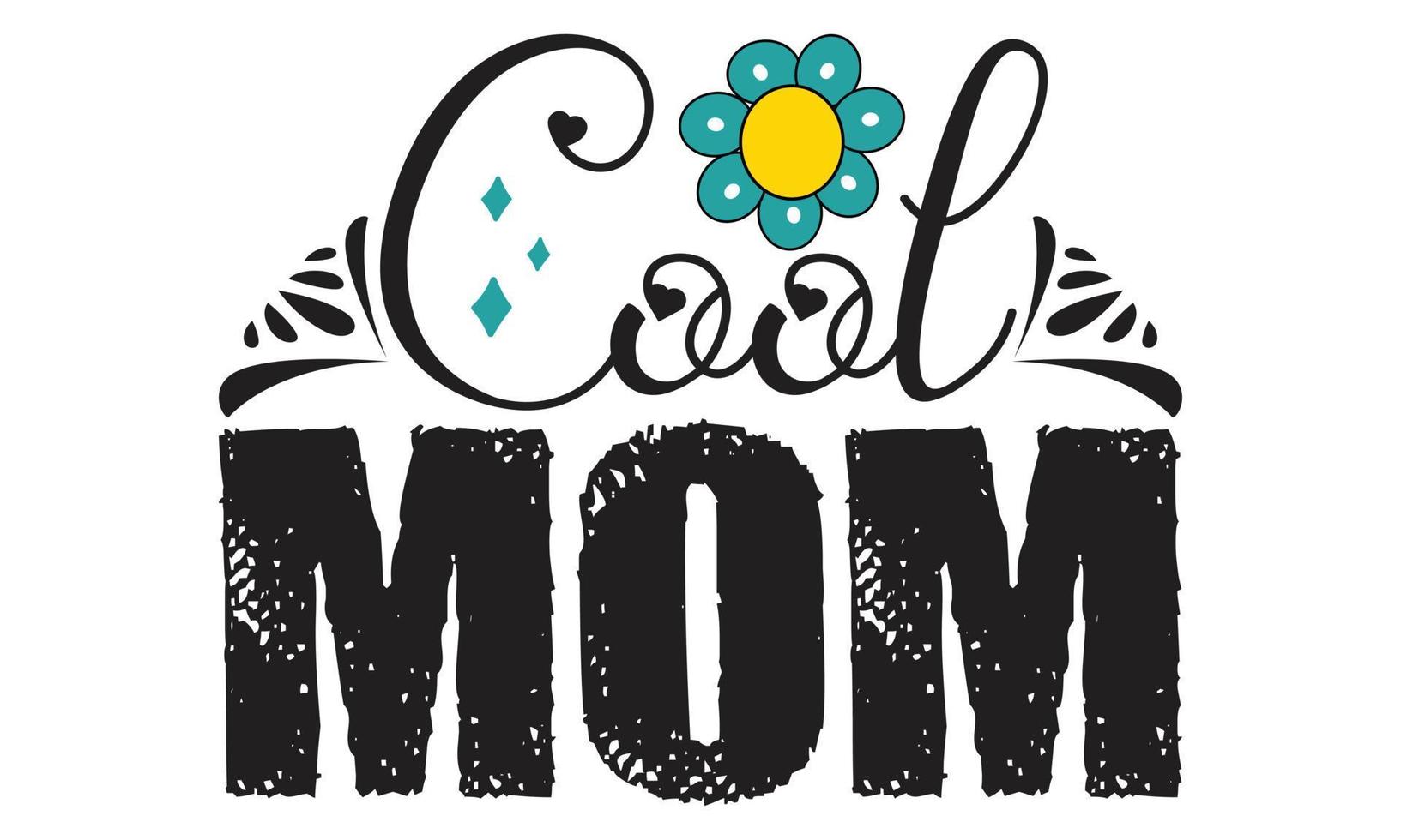 Happy Mothers day, Girls Mom, Retro Wavy SVG t-shirt Design. Happy Mothers Day T-shirt Design. vector