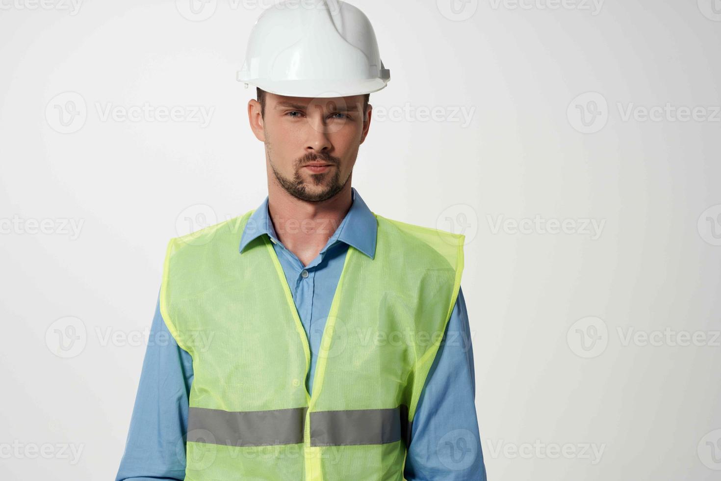 male builders Professional Job isolated background photo
