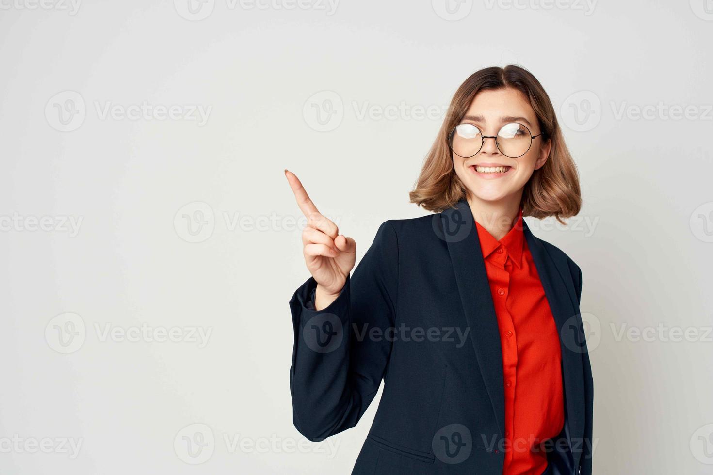 woman in suit executive business office manager photo