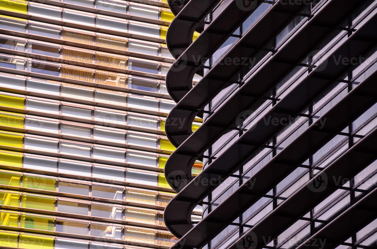 Modern architecture detail photo