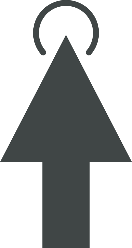 Pointer click sign and symbol png