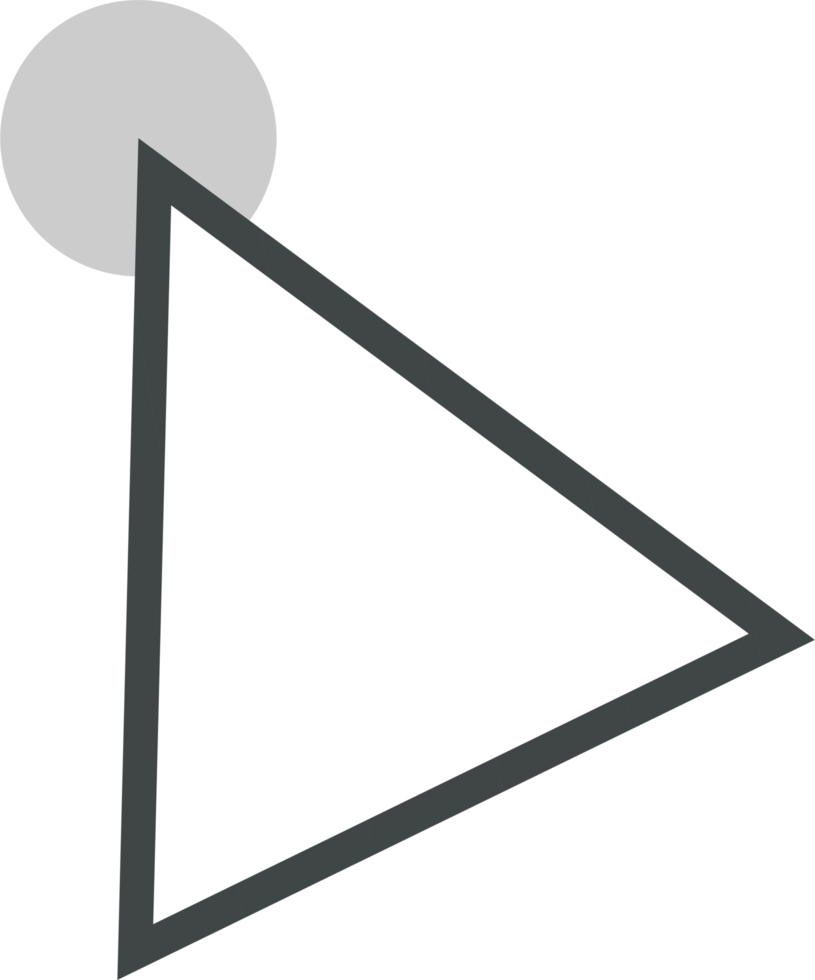 Pointer click sign and symbol png