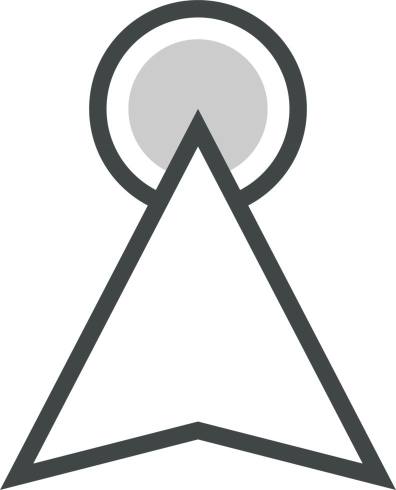 Pointer click sign and symbol png